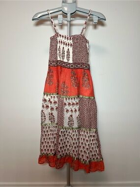 CYN by Cynthia Mehra Boho Tiered Women’s Summer Sundress with Spaghetti Straps